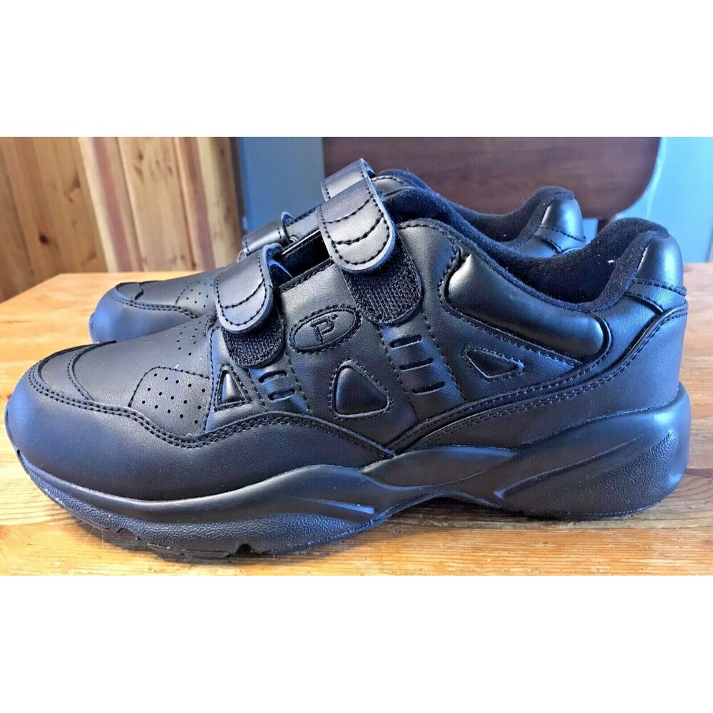 Propet Stability Walker Walking Mens Black Sneakers Athletic Shoes W2035 Sz 9